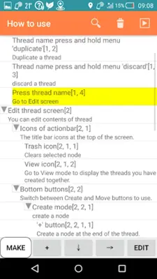 Outline editor android App screenshot 10